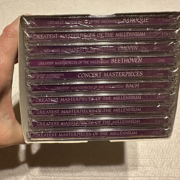 Greatest Masterpieces of the Millennium 10 CD Set. New still in plastic - Picture 3 of 15